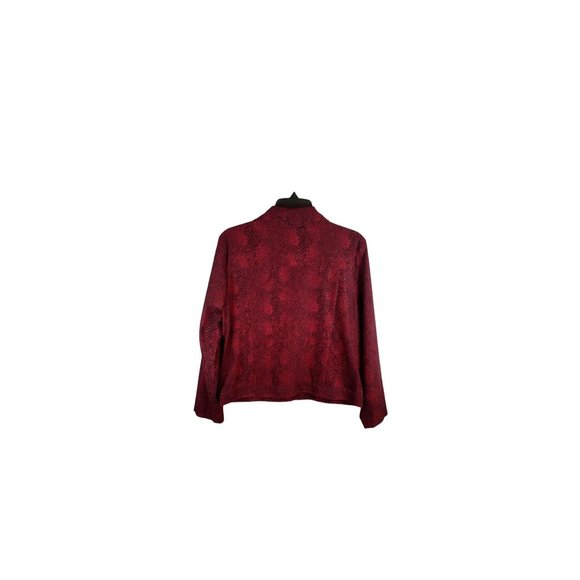 Vintage David Paul coat jacket red women's size medium - Picture 2 of 12